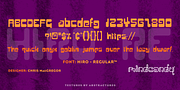 Hiro™, a Font by MINDCANDY (Thumbnail 1 of 6)