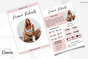 Influencer Media Kit Template Canva, a Flyer Template by Studio Eburnean (Thumbnail 2 of 2)