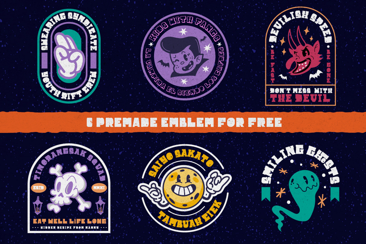 Cuppakabra Typeface + Bonus preview 7