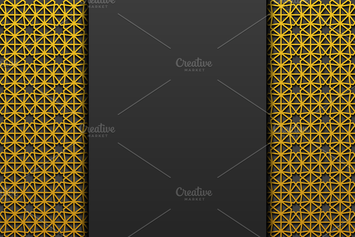 10 Traditional Backgrounds Set, a Decorative Illustration by Absent A (Photo 4 of 11)