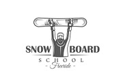 18 Snowboarding Logos Templates, a Branding & Logo Template by Art Design (Thumbnail 26 of 26)