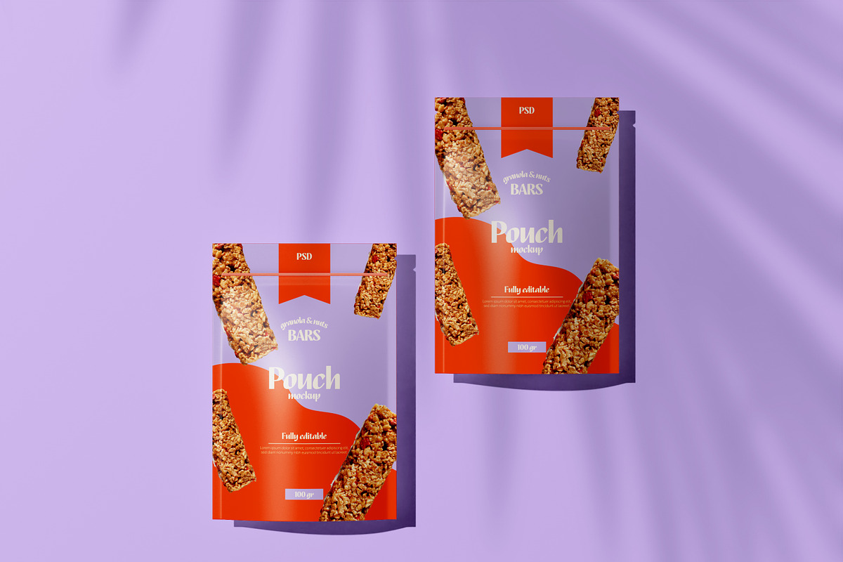 Stand Up Pouch Mockup, a Packaging Mockup by Mego-studio (Photo 1 of 2)