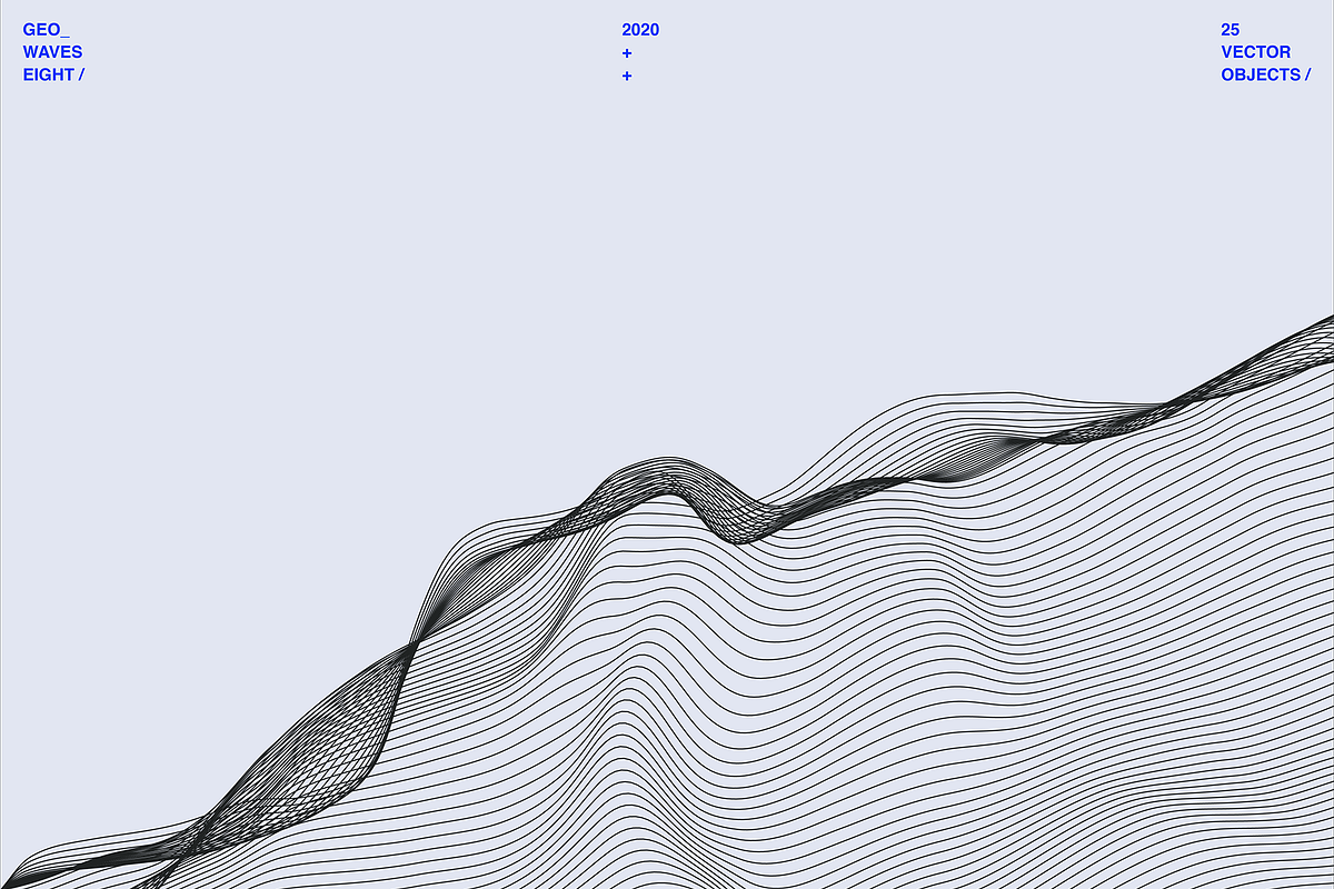 GEO_WAVES8 Vector Pack, a Background Graphic by codetoform (Photo 9 of 27)