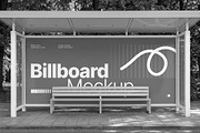 Bus Stop Billboard Mockup Template, an Advertising Mockup by graphypix (Thumbnail 3 of 4)