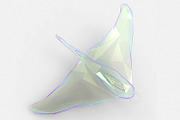 Stingray - Ocean Charm 3D Model, an Animal 3D Model by Kseniya-Omega (Thumbnail 6 of 6)