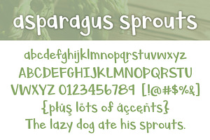 Asparagus Sprouts