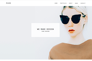 Pure - Full Responsive Muse Template