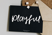 Playful | Handlettered Font, a Script Font by Artstudio (Thumbnail 1 of 7)