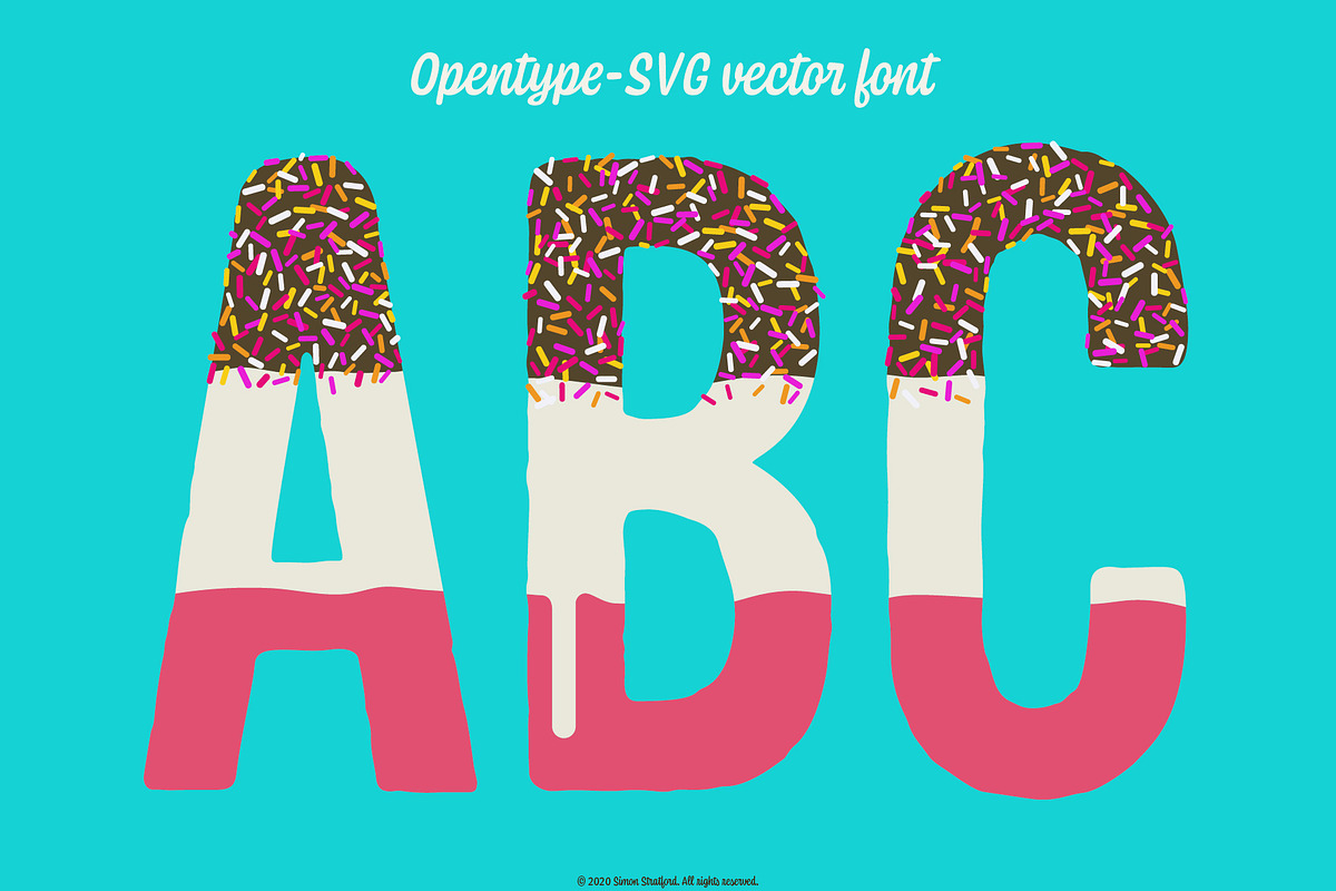 Display Font — Fab Ice Lolly, a Sans Serif Font by Itsmesimon (Photo 9 of 10)