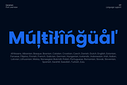 Ceramon, a Sans Serif Font by Zafara Studios (Thumbnail 7 of 10)