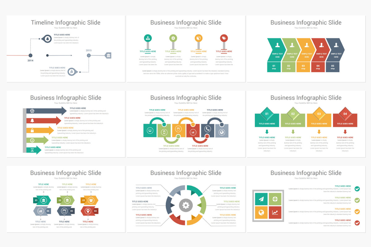 60% OFF-Complete Infographics Bundle, a Presentation Template by SlideArt (Photo 8 of 51)