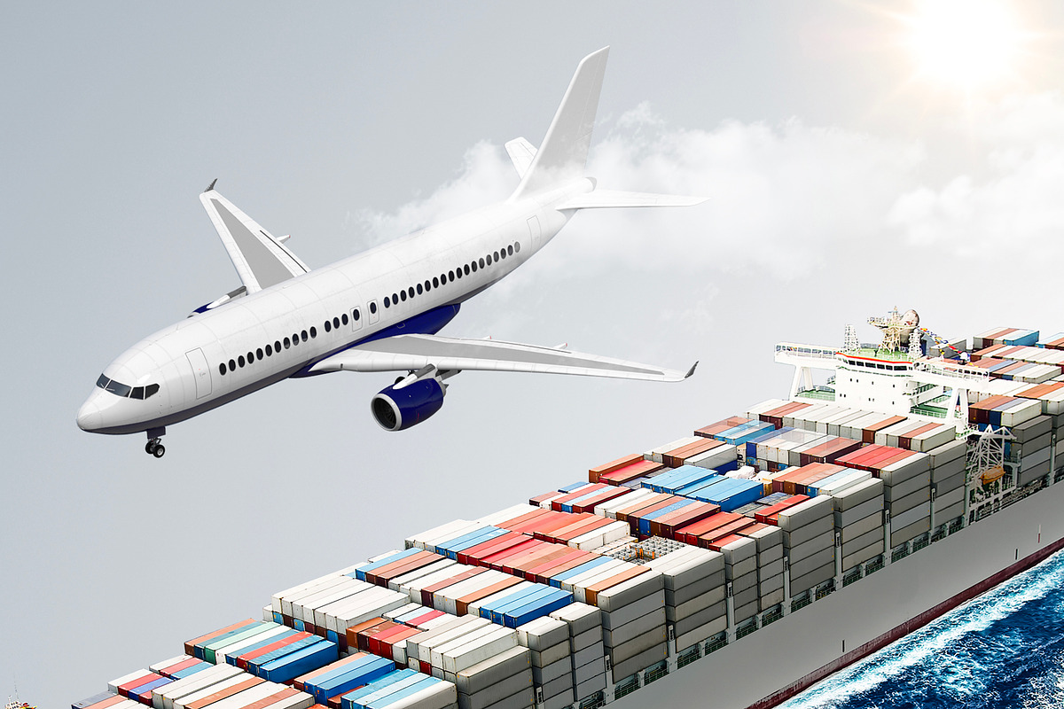 Air, land and sea cargo design, a Technology Illustration by Nomad (Photo 4 of 5)