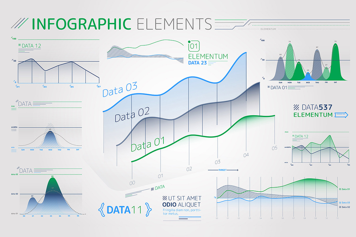 Infographic Elements, a Graphic by ConceptCafe (Photo 5 of 11)
