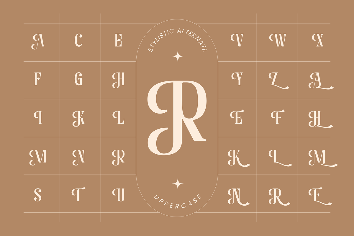 Astella Luxury - Branding Logo Font, a Serif Font by Nirmana Visual (Photo 4 of 16)