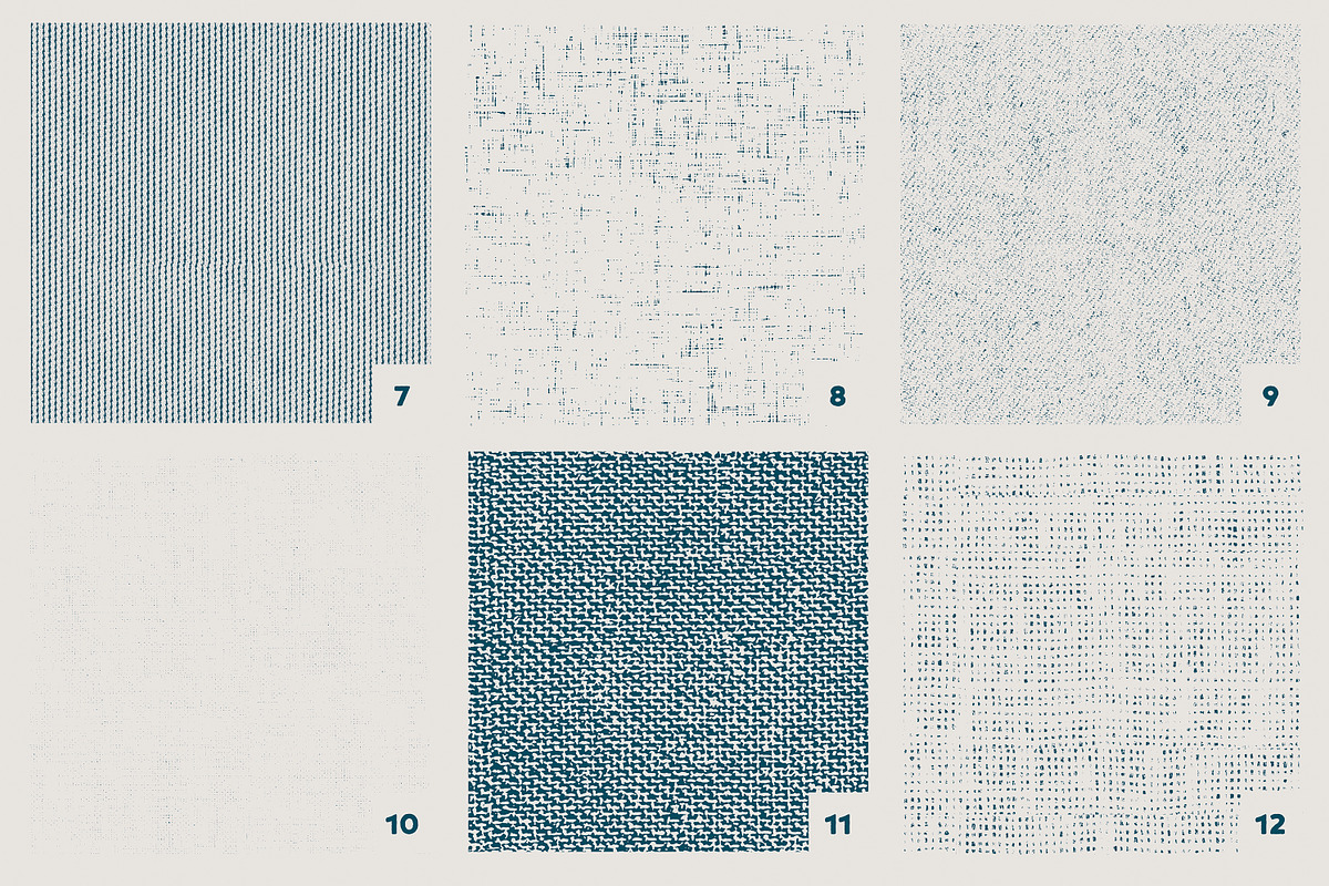 24 Seamless Fabric Textures preview 4