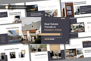 Real Estate Presentation Slides, a Presentation Template by Antstheme