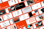 Modern Brand Guidelines Template, a Presentation Template by Typefool's Shop (Thumbnail 10 of 10)
