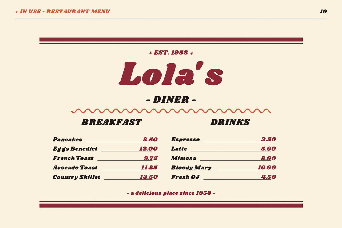 PLONK - Delicious Display Serif, a Serif Font by Lettra Studio (Photo 6 of 17)