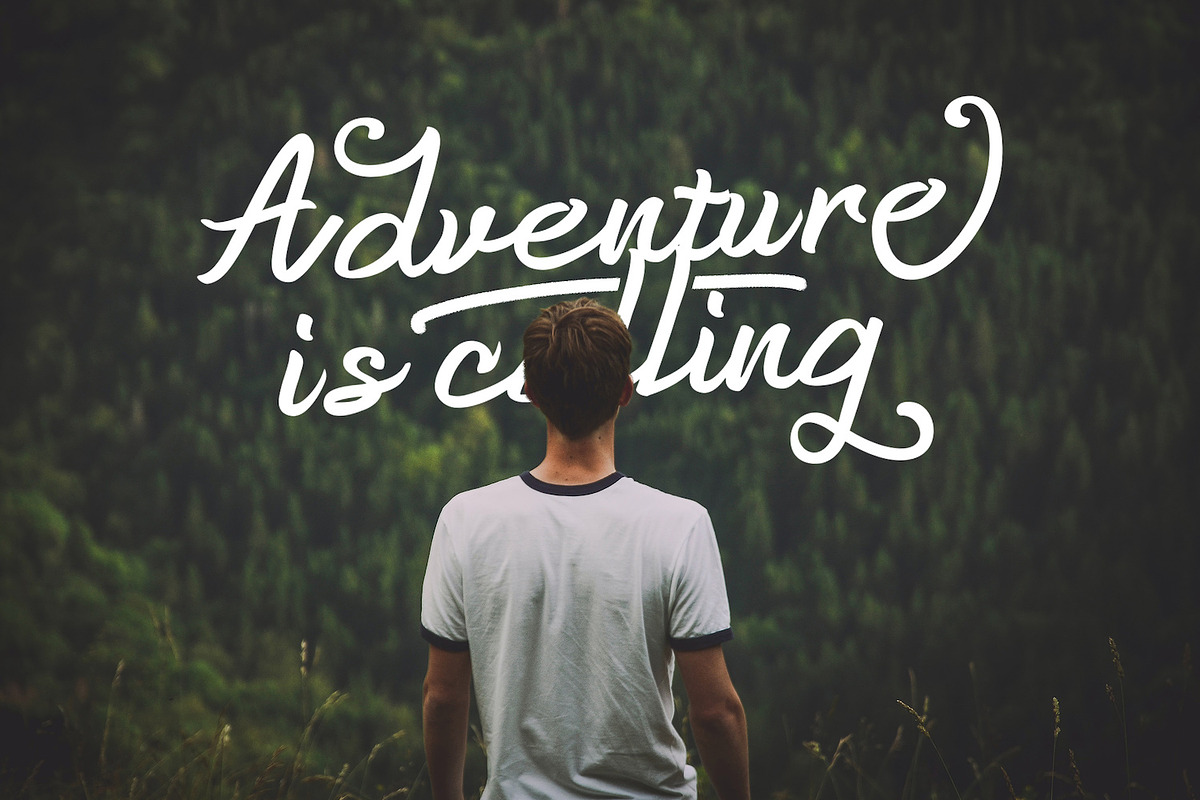 Anzim - Signature Script Font, a Script Font by StringLabs (Photo 2 of 11)