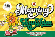 Malistia (Regular + Exrude), a Script Font by IM Studio (Thumbnail 3 of 7)
