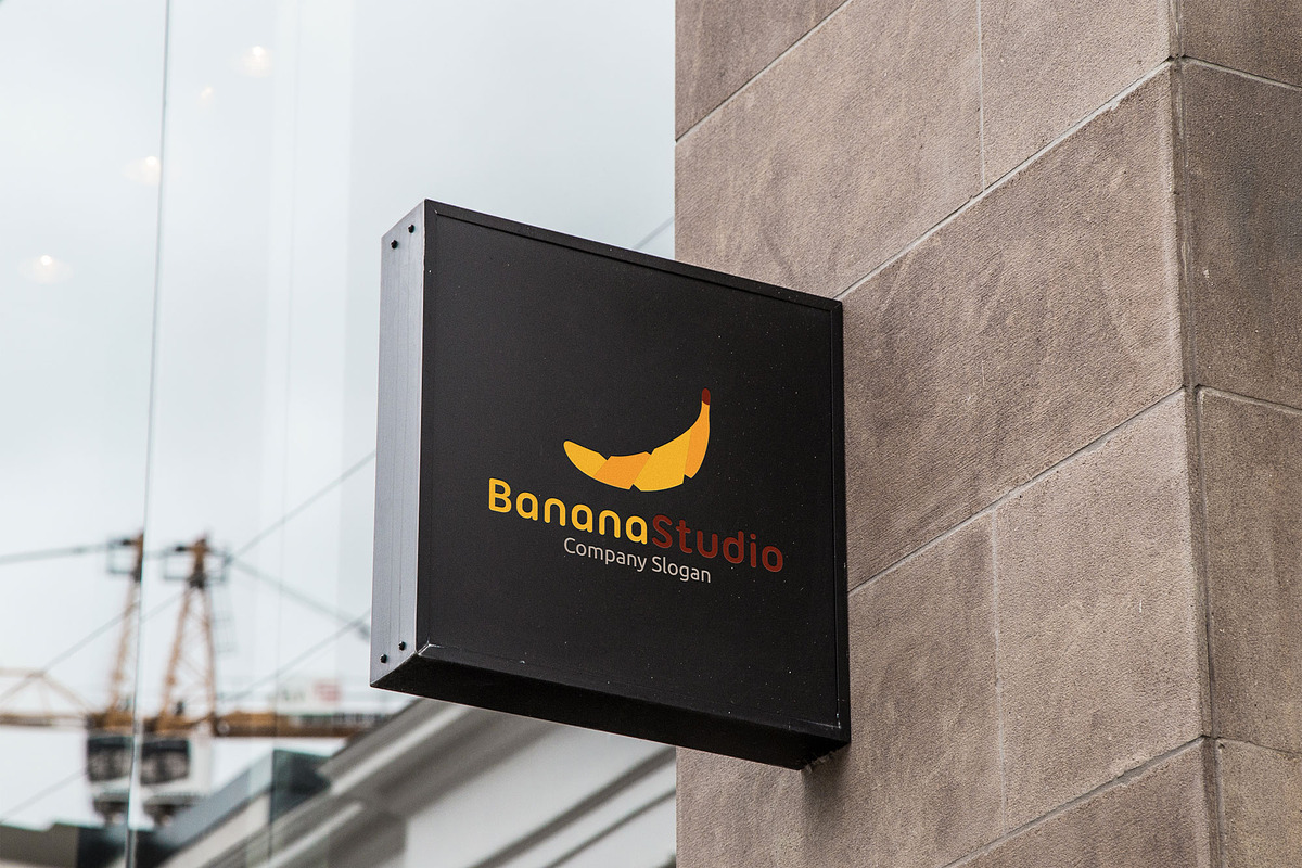 Banana Studio Logo, a Branding & Logo Template by rotree_man (Photo 3 of 3)
