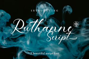 Ruthanne - A Modern Script Font