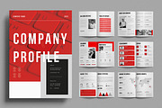 Company Profile Brochure Template, a Brochure Template by ContestDesign (Thumbnail 1 of 3)
