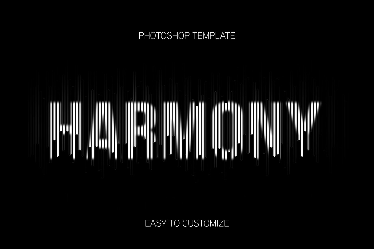 Soundwave Glitch Text Effect
