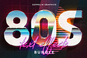 80s Text Effects Minibundle