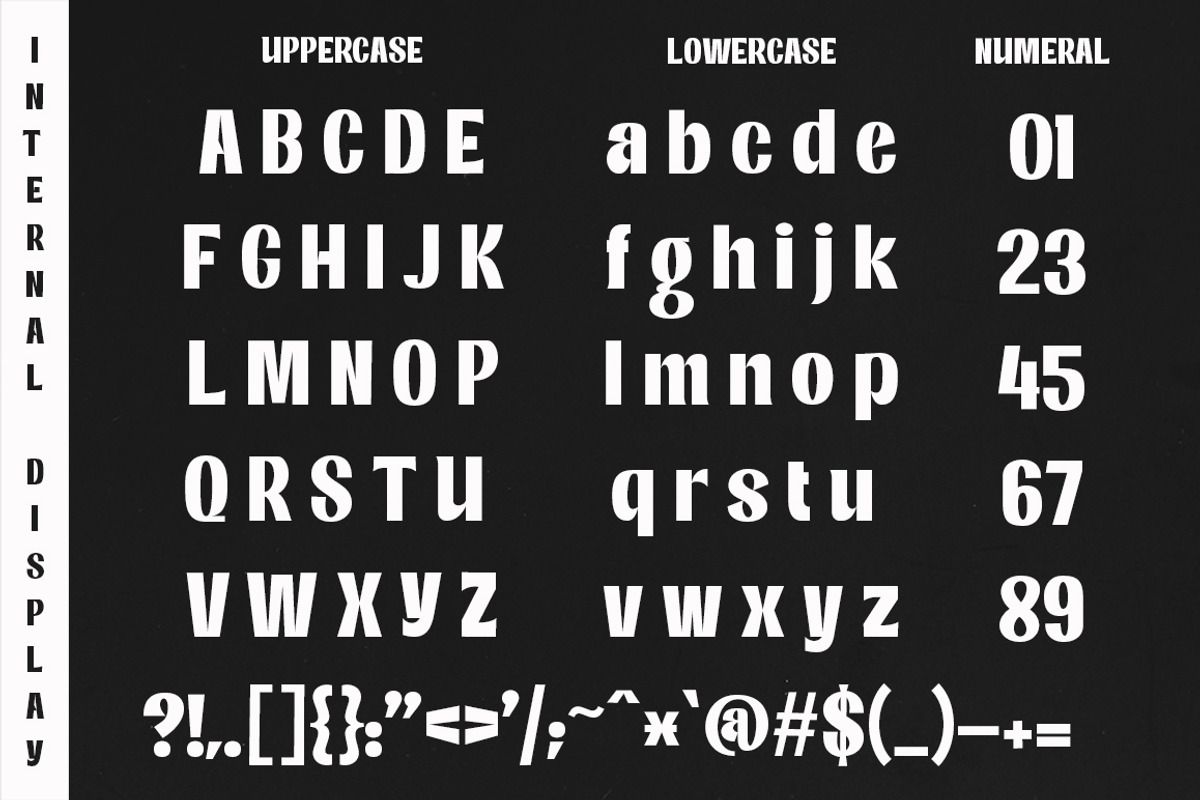 Internal Display, a Sans Serif Font by Typehill (Photo 5 of 10)