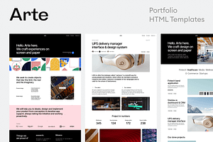 Arte HTML Templates