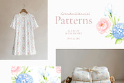 Grandmillennial Garden collection, a Decorative Illustration by Liliia Polos Illustration (Thumbnail 12 of 15)