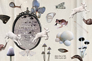 The Veil – Mystical Collage Kit, an Object Graphic by Eva Gentle (Thumbnail 4 of 13)