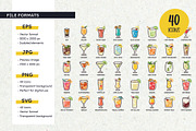 Cocktail Icon Set, an Icon by insemar (Thumbnail 3 of 4)