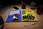Open Book Showcase Mockup, a Books & Magazine Mockup by herutage (Thumbnail 6 of 6)