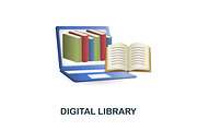 E Learning 3D Icons Set Bundle, an Object Graphic by Aimagenarium@gmail.com (Thumbnail 9 of 21)