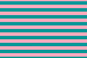 Flamingo Pink and Teal Stripe, a Pattern Graphic by Sharon Schwalbe (Thumbnail 3 of 3)