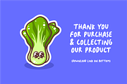 Cute Veggie - Character Set, a Food Illustration by Cruizy & Co (Thumbnail 5 of 5)