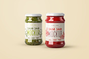Jam Jar Mockup Set | Label Design, a Cups & Container Mockup by Deeplab (Thumbnail 12 of 15)