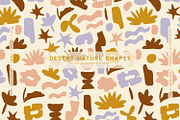 Desert Nature Shapes, a Wallpaper Graphic by MalyskaStudio (Thumbnail 1 of 6)