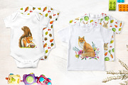 Forest Story Watercolor Collection, an Animal Illustration by Nastilustra (Thumbnail 6 of 8)