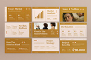 Brown Project Proposal PPT, a Presentation Template by graphicook (Thumbnail 3 of 4)