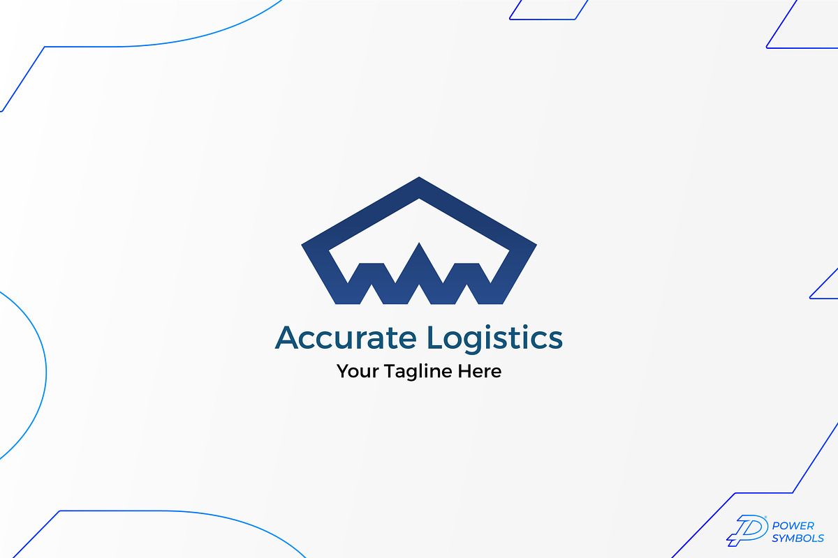 Business Logo Template, a Branding & Logo Template by Power Symbols (Photo 1 of 3)
