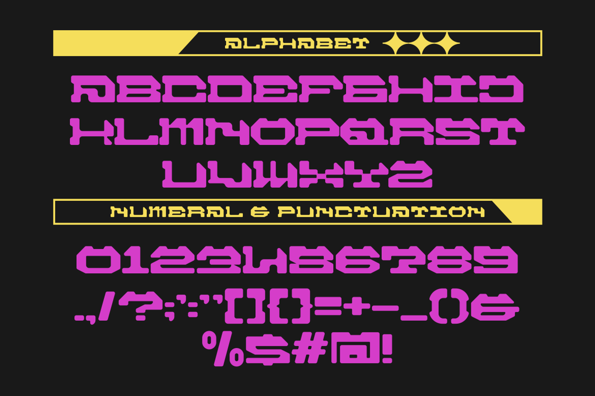 Otomarcus - Modern Tech Font, a Handwritten Font by MaikoHatta (Photo 3 of 4)