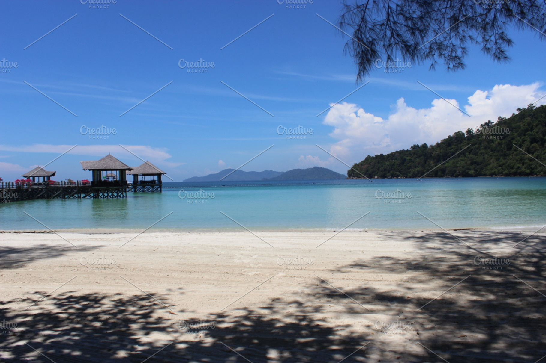 Beach And Sea In Malaysia