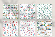CHRISTMAS seamless patterns, a Pattern Graphic by Tiana Geo (Thumbnail 4 of 7)