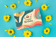 Birthday Greeting Card: 7x5, a Card Template by Print Haven (Thumbnail 2 of 4)