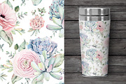 Oh my Succulents watercolor set, an Illustration by Lemaris (Thumbnail 4 of 9)