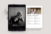 8-Page Photography Magazine Template, a Magazine Template by molly ho studio (Thumbnail 4 of 6)