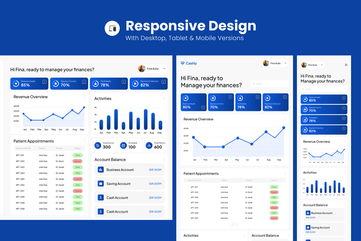 Cashly SME Financial Health Dashboar, a Landing Page Template by twinstd (Photo 3 of 5)